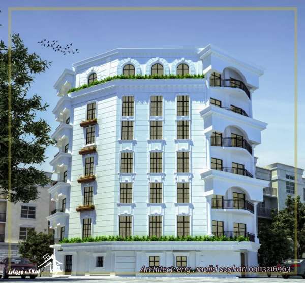 پیش فروش آپارتمان 6 طبقه 120 متری در شهر محمودآباد